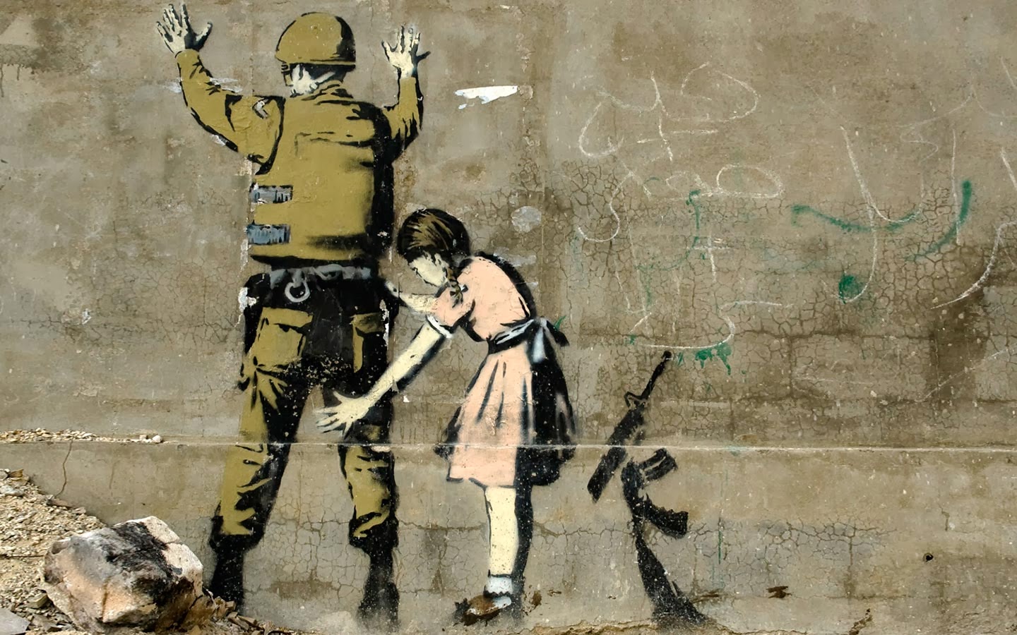 Banksy Laptop Wallpaper